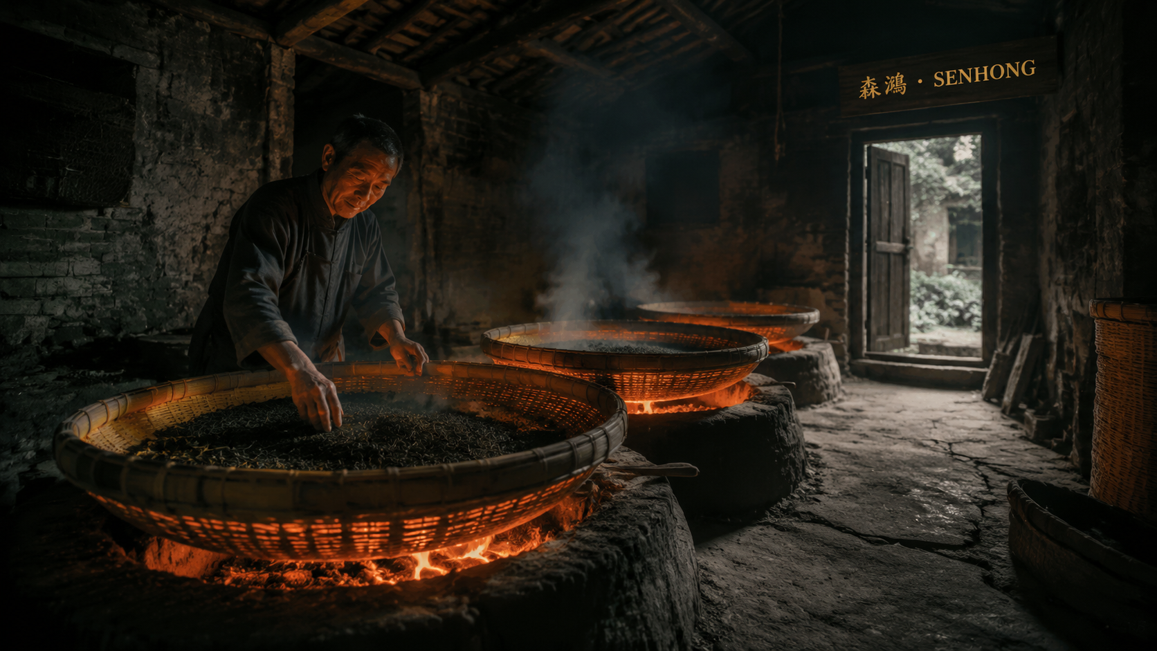 Charcoal firing